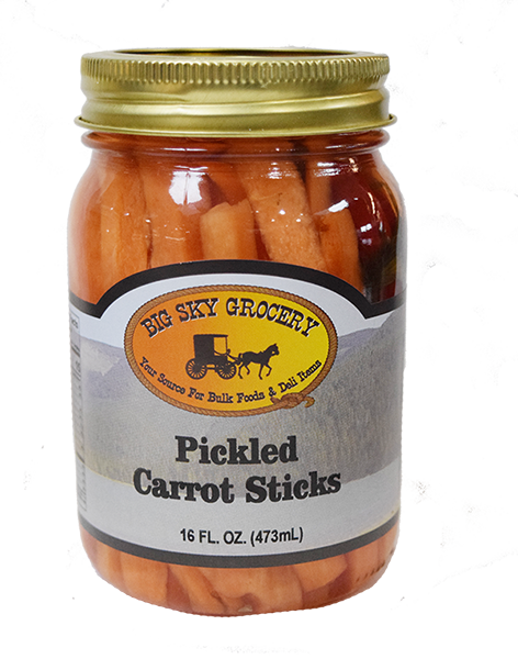 Pickled Carrot Sticks - 16 oz