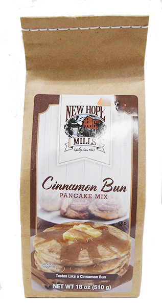 New Hope Mills Cinnamon Bun Pancake Mix - 18 oz