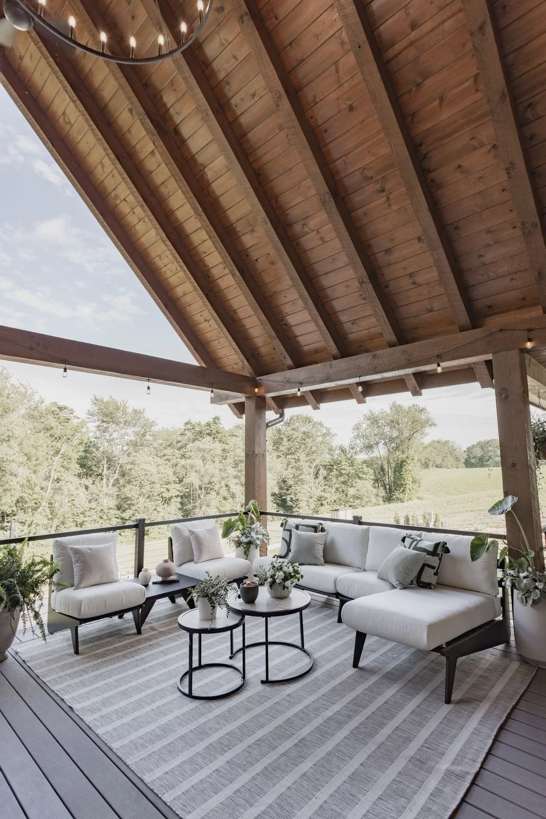 Black Holland Club Chairs, Sofa, and Chaise. MGP Square Accessory Table in Black (2).jpg