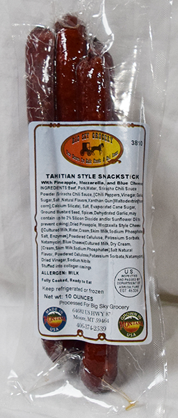 Tahitian Style Snack Sticks - 10 oz