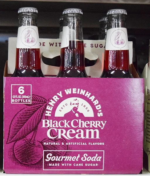 Henry Weinhard's Black Cherry Cream Soda - 6 pack