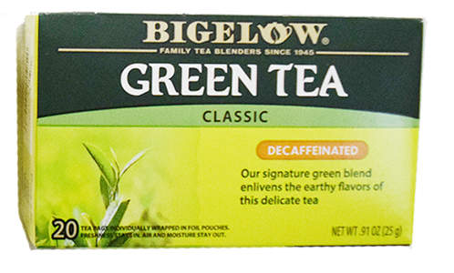 Bigelow Classic Green Tea Decaffeinated - 20 count