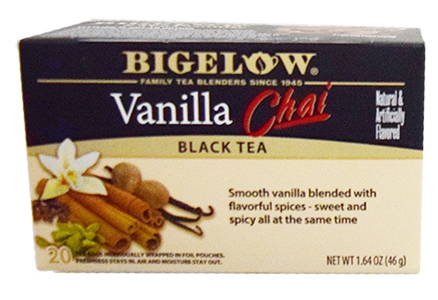 Bigelow Vanilla Chai Black Tea - 20 count
