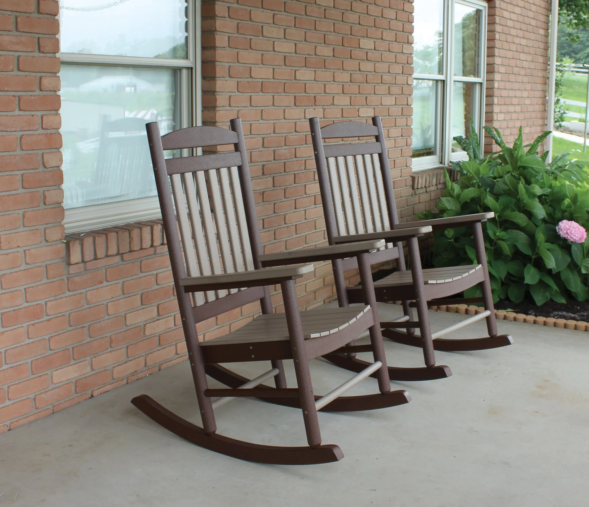 Porch Rocker - Weatherwood on Chocolate Brown.jpg