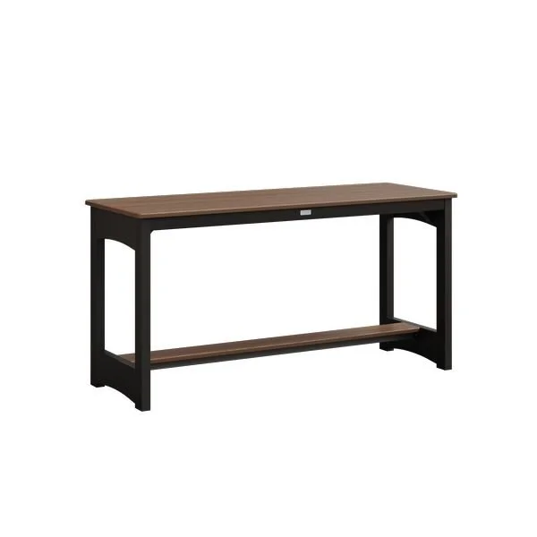 HDPE Balcony Table - Dining Height #BTHBD  Hammered Finish #BTHFHBD