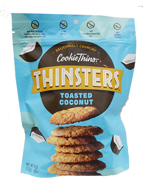 Cookie Thins Coconut Thinsters - 4 oz