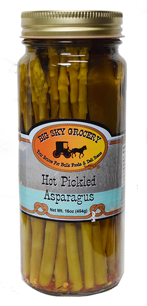 Hot Pickled Asparagus - 16 oz