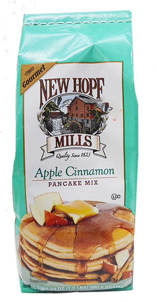 New Hope Mills Apple Cinnamon Pancake Mix - 24 oz