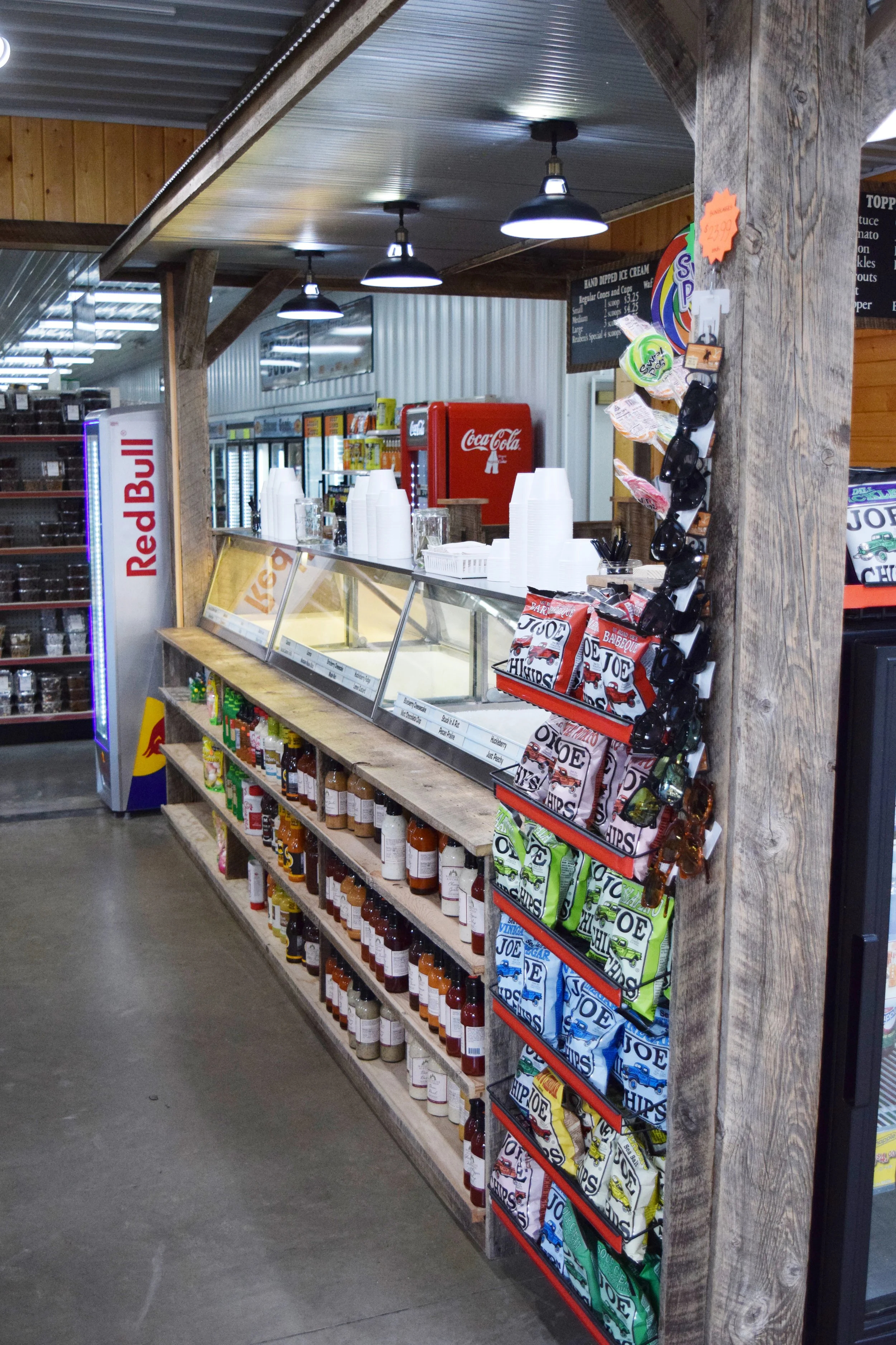 A highlight of a stop at Big Sky Grocery is that sweet treat that everyone loves...ICE CREAM! We stock Montana made Wilcoxson's Ice Cream. We offer hand dipped cones and milk shakes all year round as well as having quarts and gallons for sale.