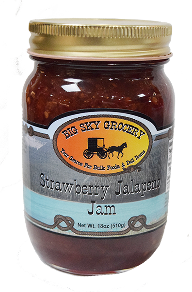 Strawberry Jalapeno Jam - 18 oz