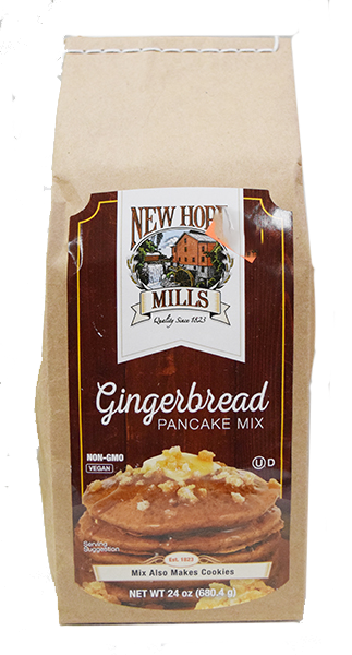 New Hope Mills Gingerbread Pancake Mix - 24 oz