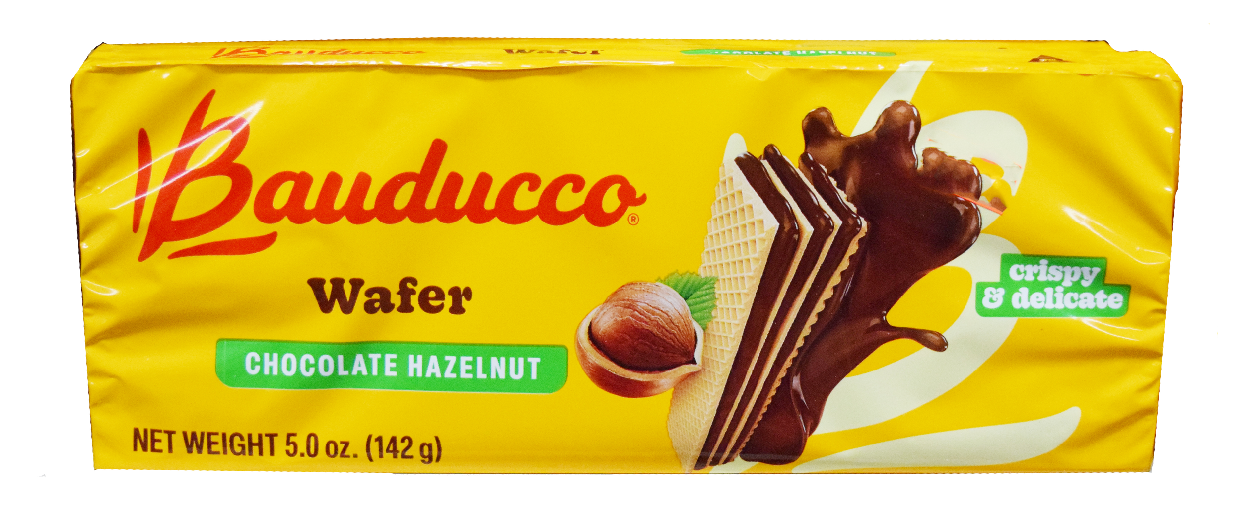 Bauducco Chocolate Hazelnut Wafer Cookies - 5 oz
