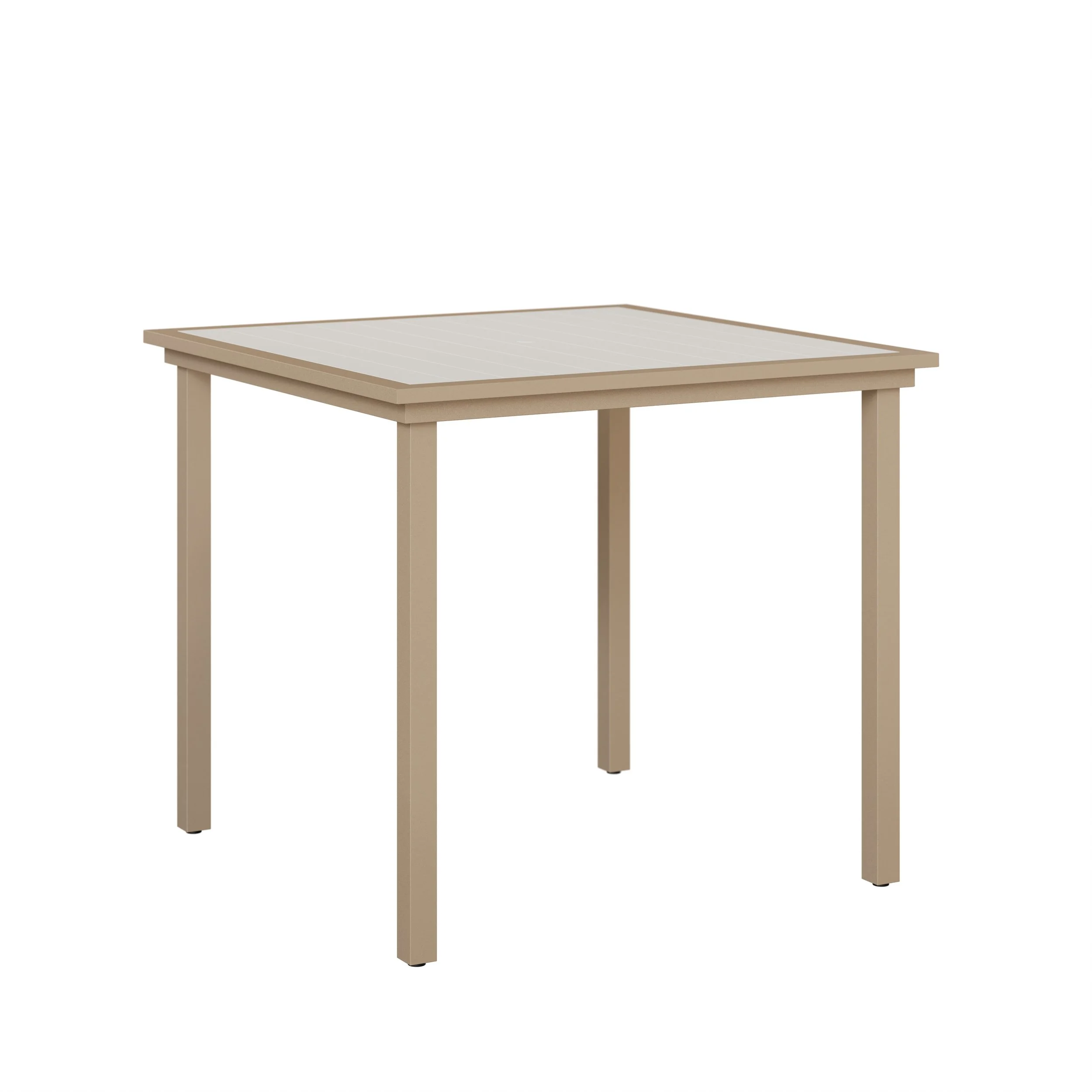 Vida Poly 44” Square Bar Table #VPST0044B