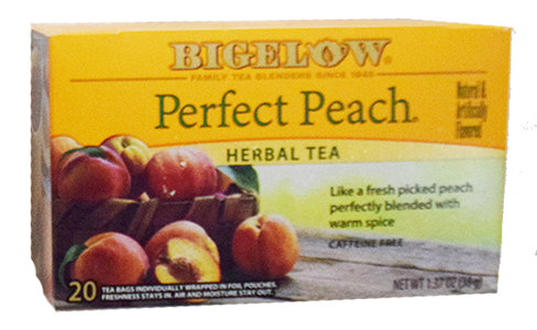 Bigelow Perfect Peach Herbal Tea - 20 count