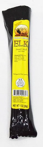 Midwestern Hickory Smoke Elk Snack Stick - 1 oz