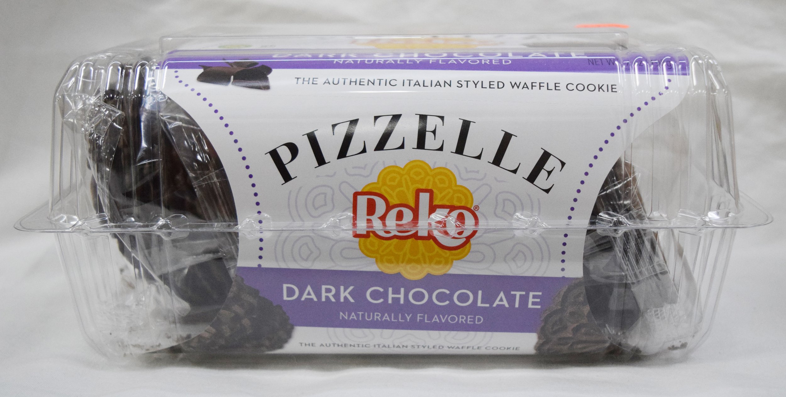Pizelle Reko Dark Chocolate Waffle Cookes - 7 oz