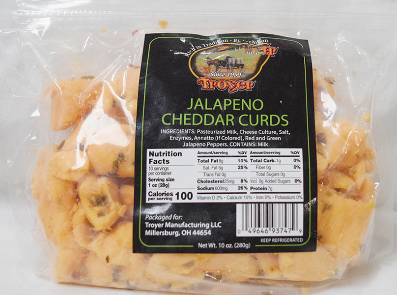 Jalapeno Cheese Curds - 10 oz