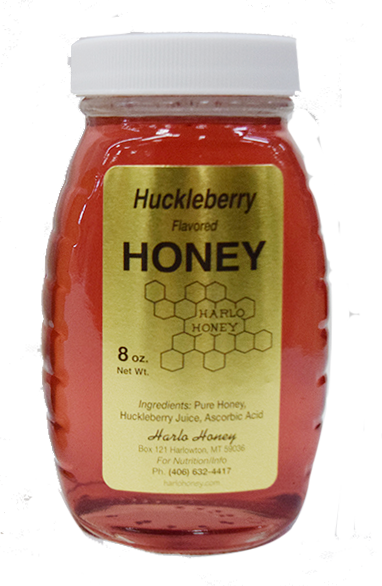 Harlo Honey Sweet Clover Huckleberry Honey
