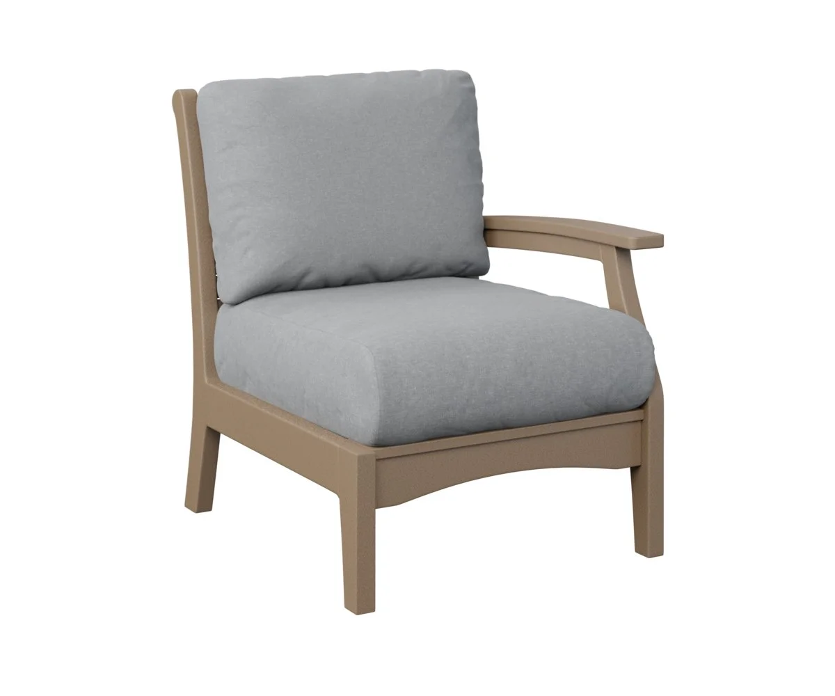 Classic Terrace Arm Sectional Club 
Chair – LEFT #CTLSC2934