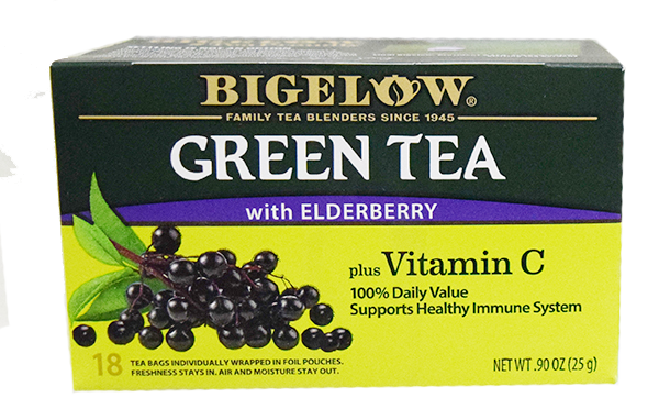 Bigelow Green Tea with Elderberry - 20 count