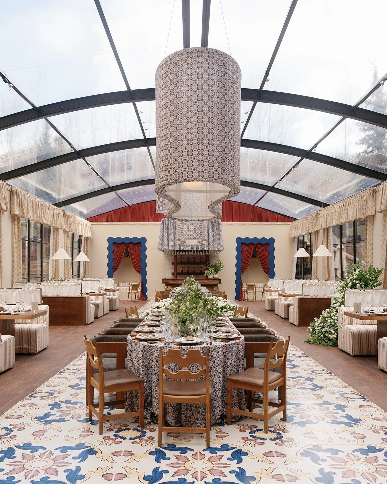 Was so thrilled to be a part of @houseofwilde_events annual Pamper Planner in Vail this year alongside so many other talented vendors. Forever will be inspired by these Italian maximalist vibes and pattern play! We helped design the patterns used thr