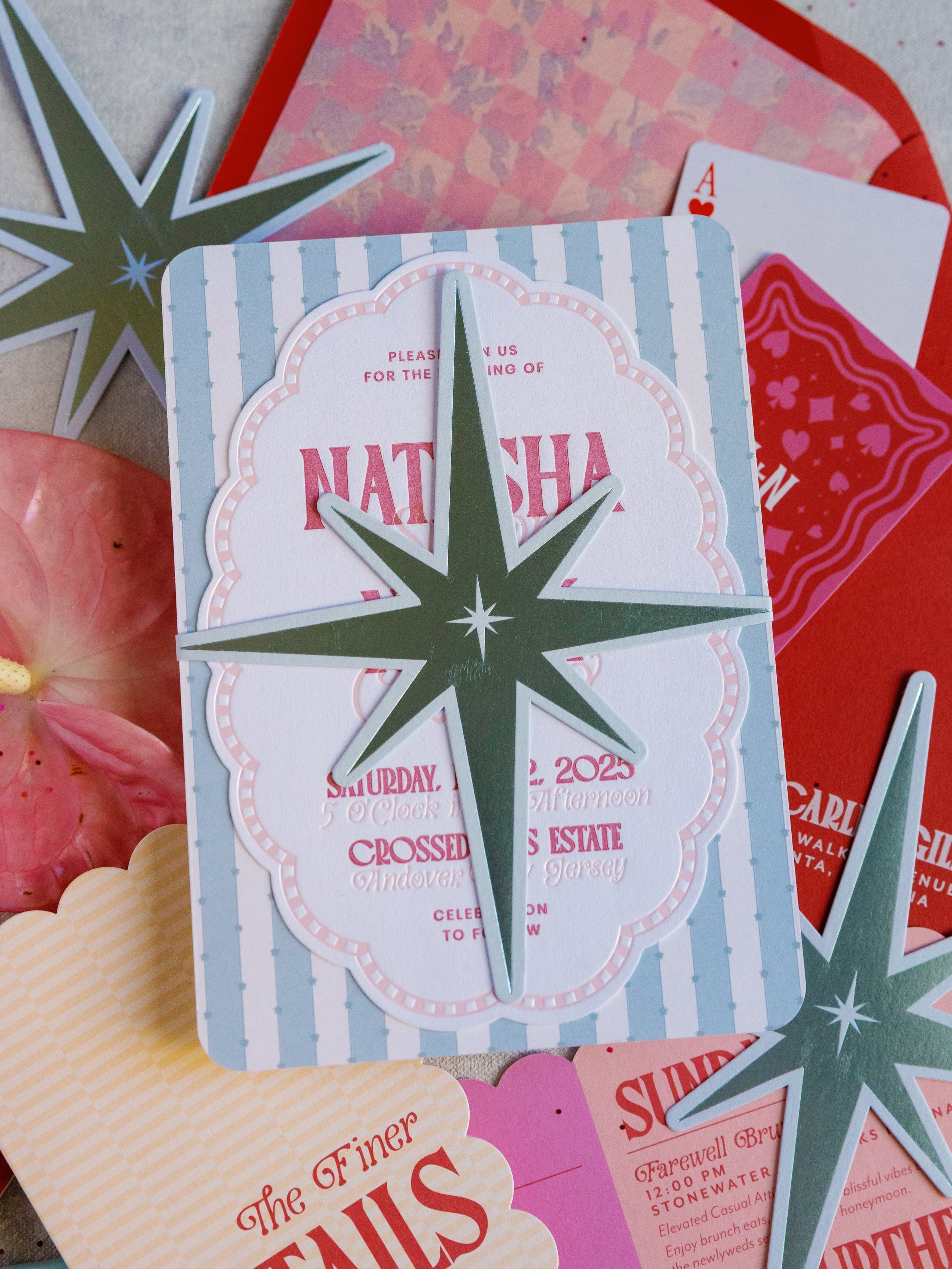 A little sparkle to start your day! ✨

Photo: @invitationstylingco @spostophoto 

Luxury wedding design, wedding, wedding stationery invitations, celestial, Vegas, retro, glam