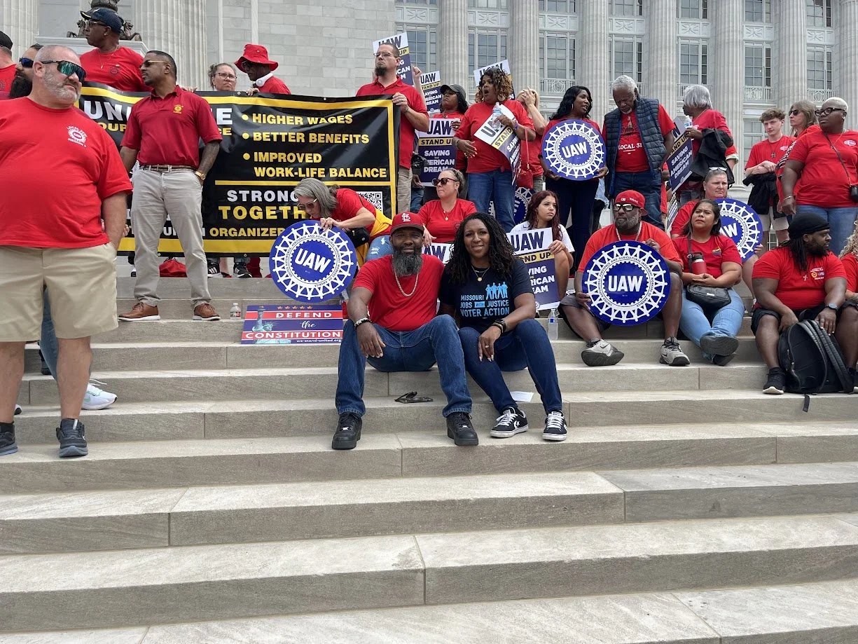 Don and Zebrina at UAW rally.jpeg