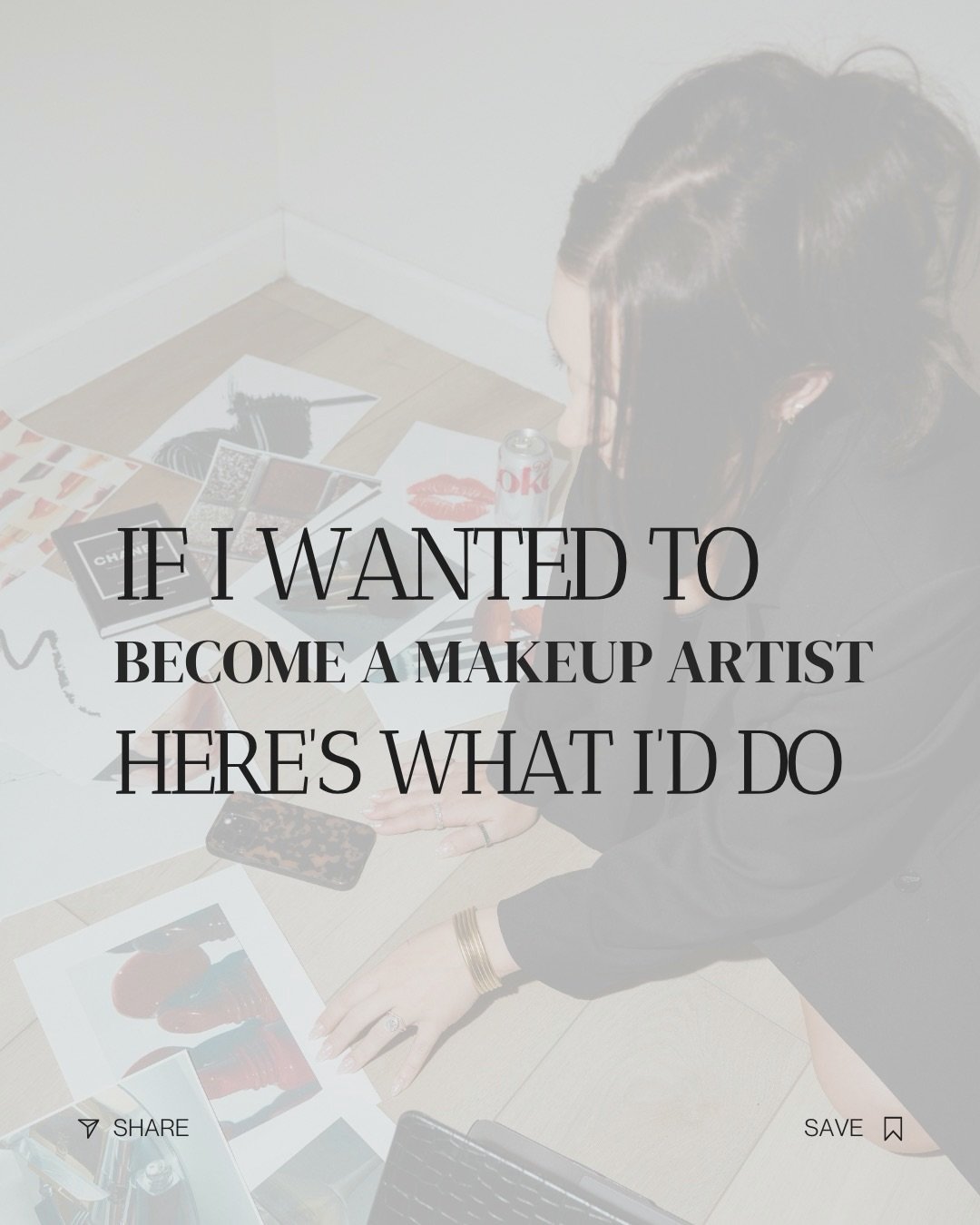 If I were starting over as a makeup artist in 2026, this is exactly what I would do.

Not chase trends. Not buy every new product. Not wait until I felt ready.

I would focus on mastering skin, learning real client-facing skills, assisting experience