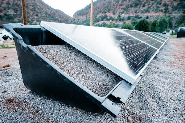 (5) Powerfield PowerRack® Ballasted Ground Mount Tubs