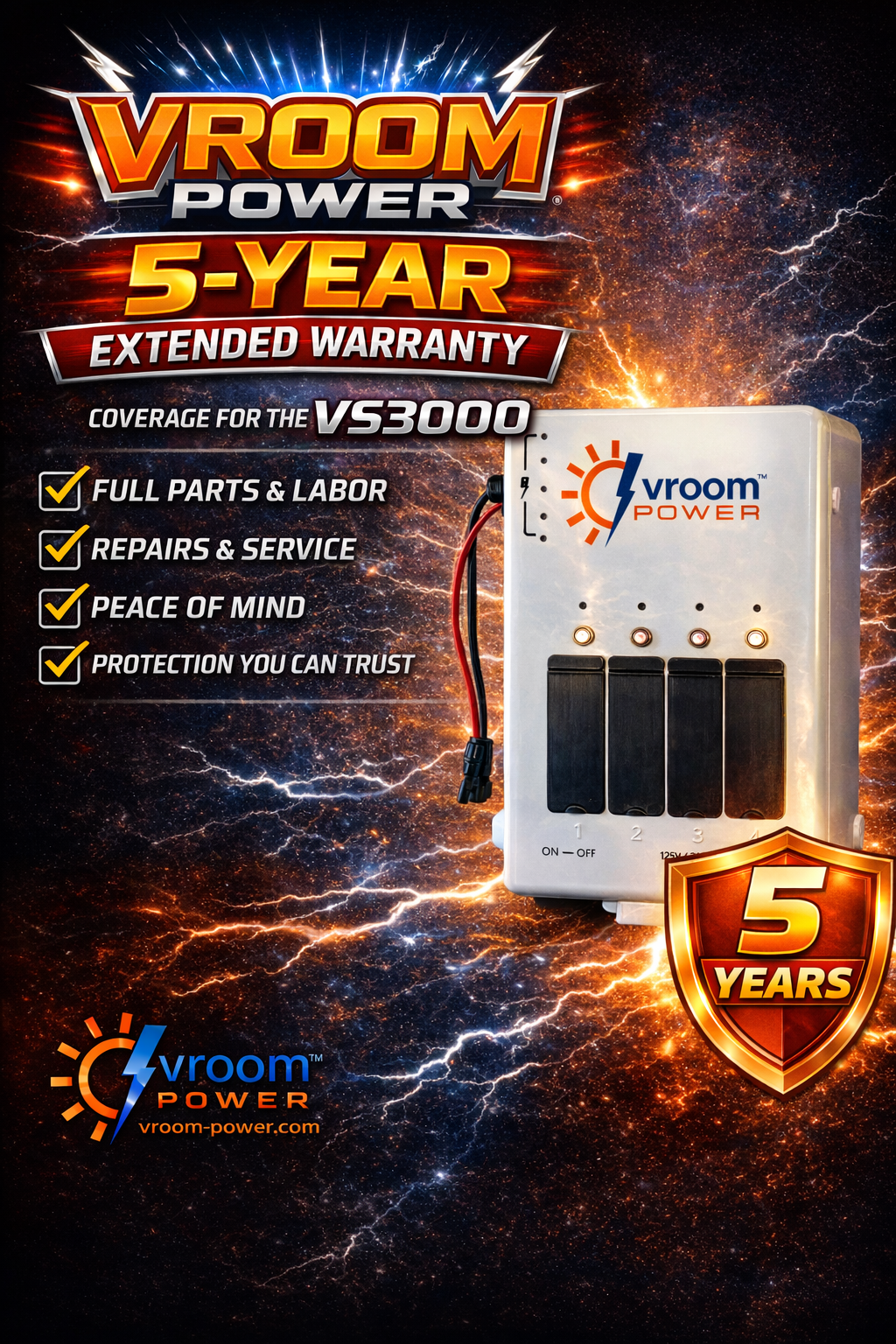 5-Year Extended Warranty for VS3000