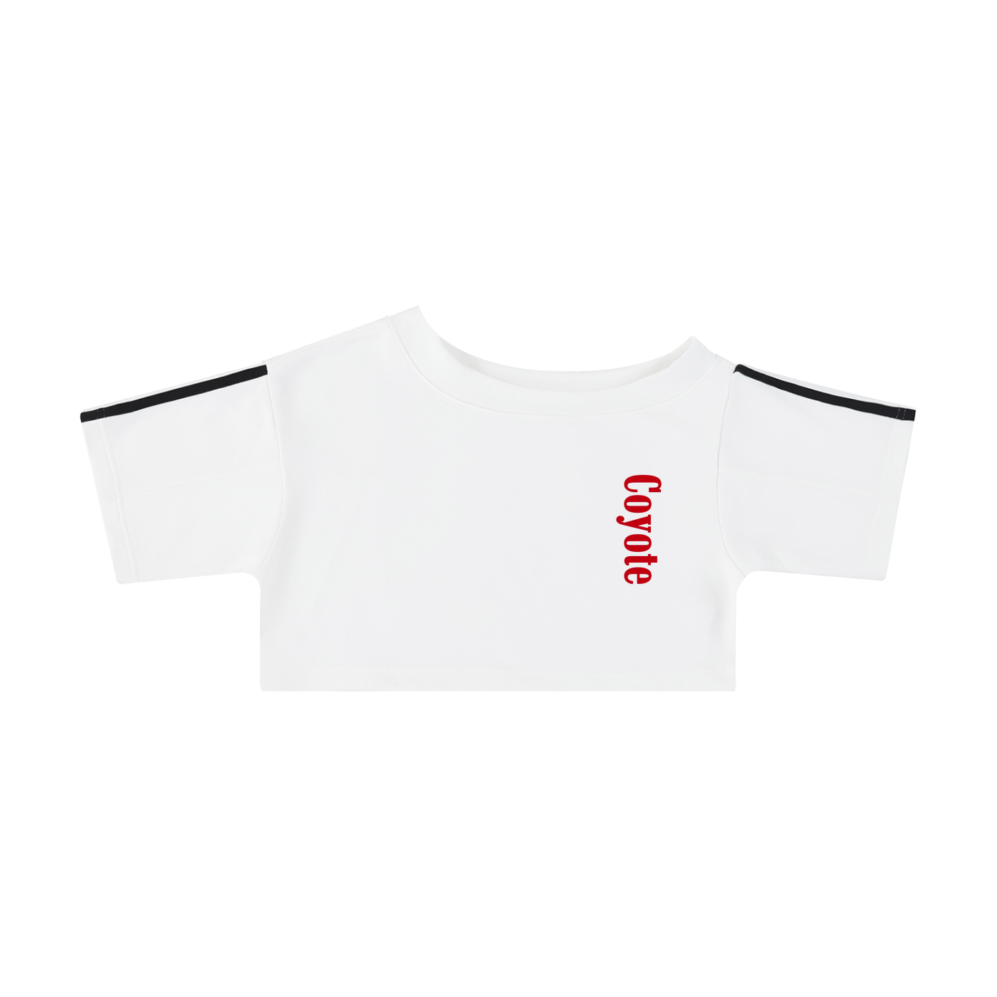 Women's Off-the-Shoulder Crop T-Shirt