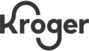 Black and white Kroger logo