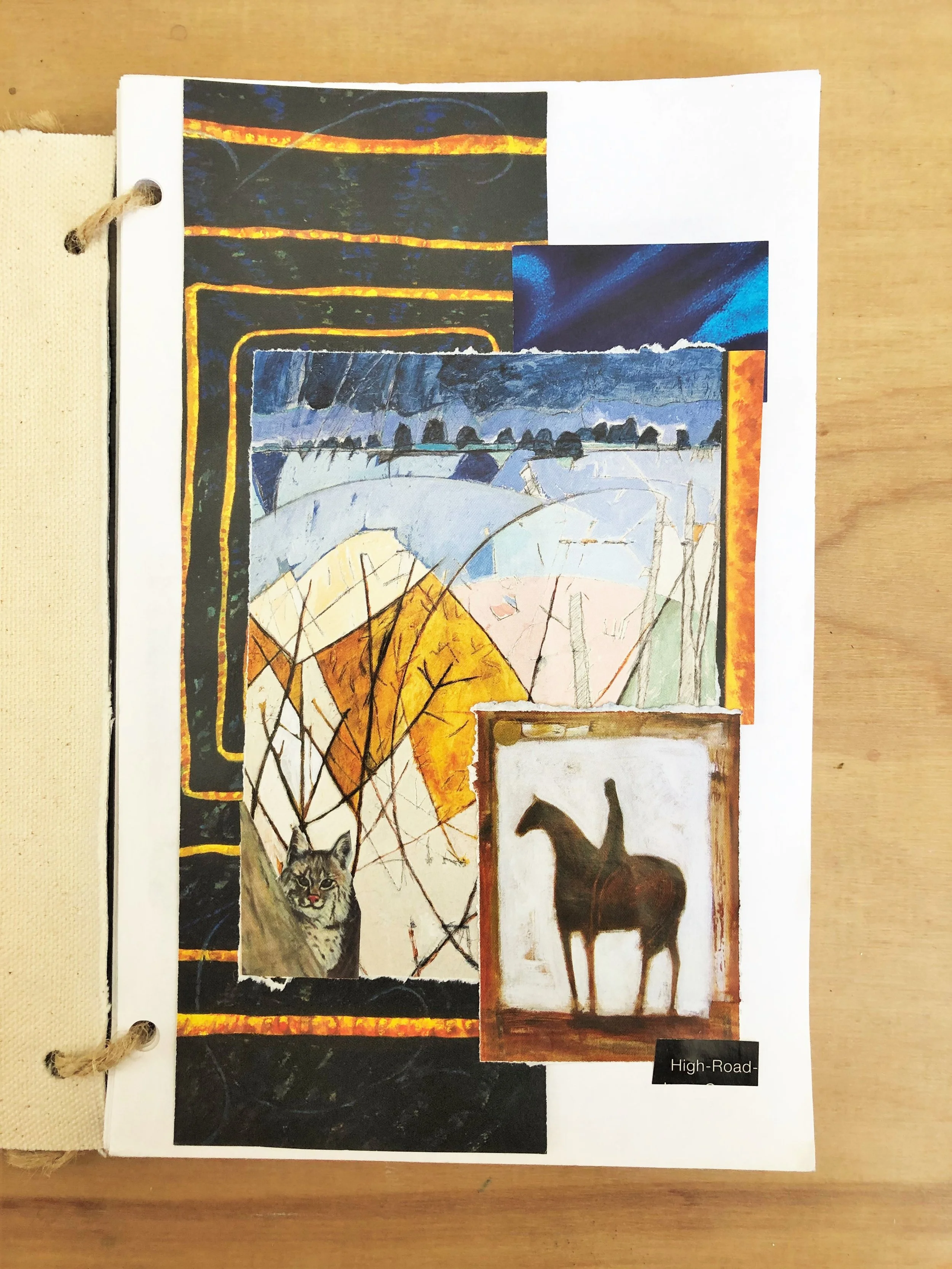 Live class: Mixed Media Sketchbook - Project 1