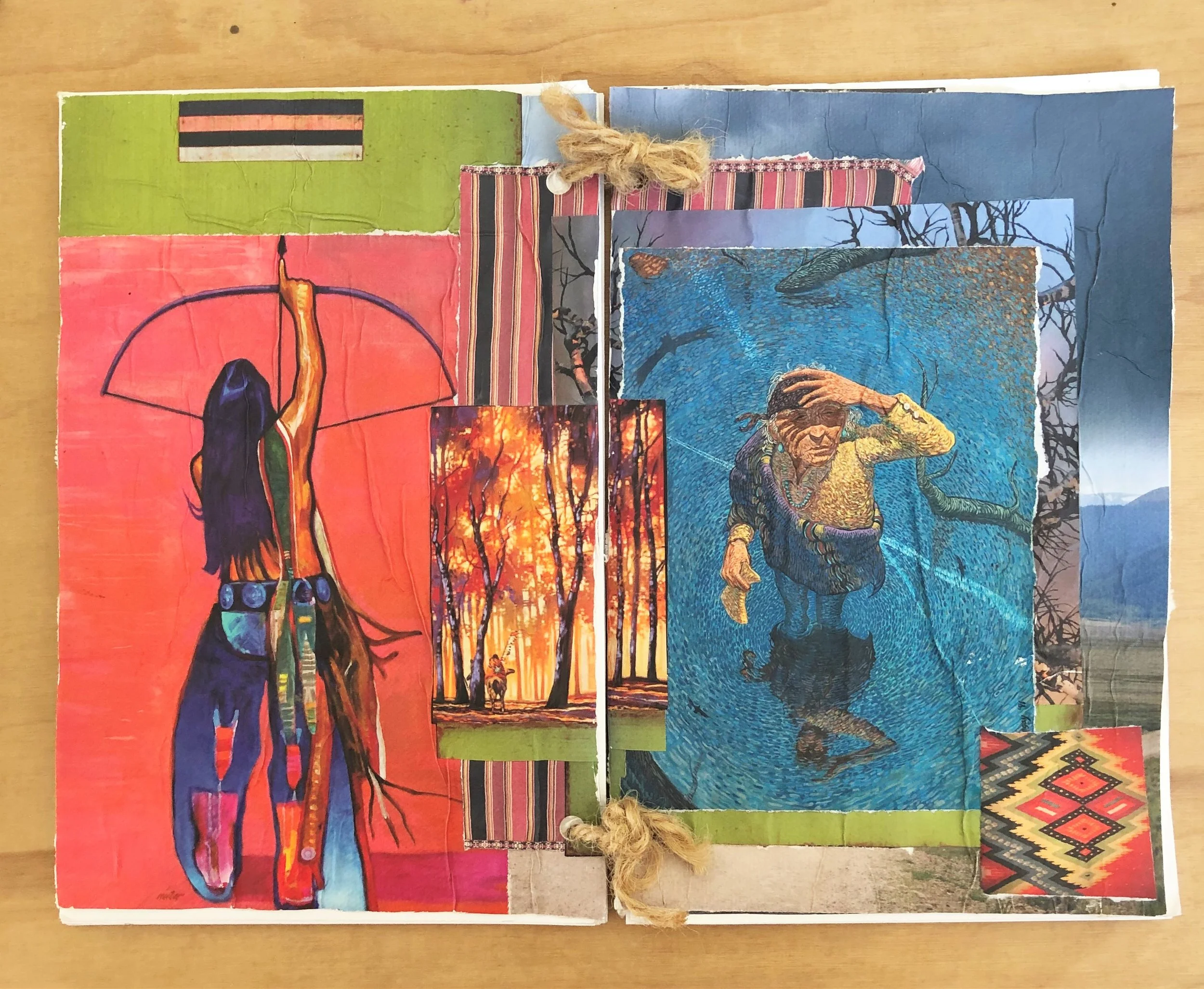 Live class: Mixed Media Sketchbook - Project 2