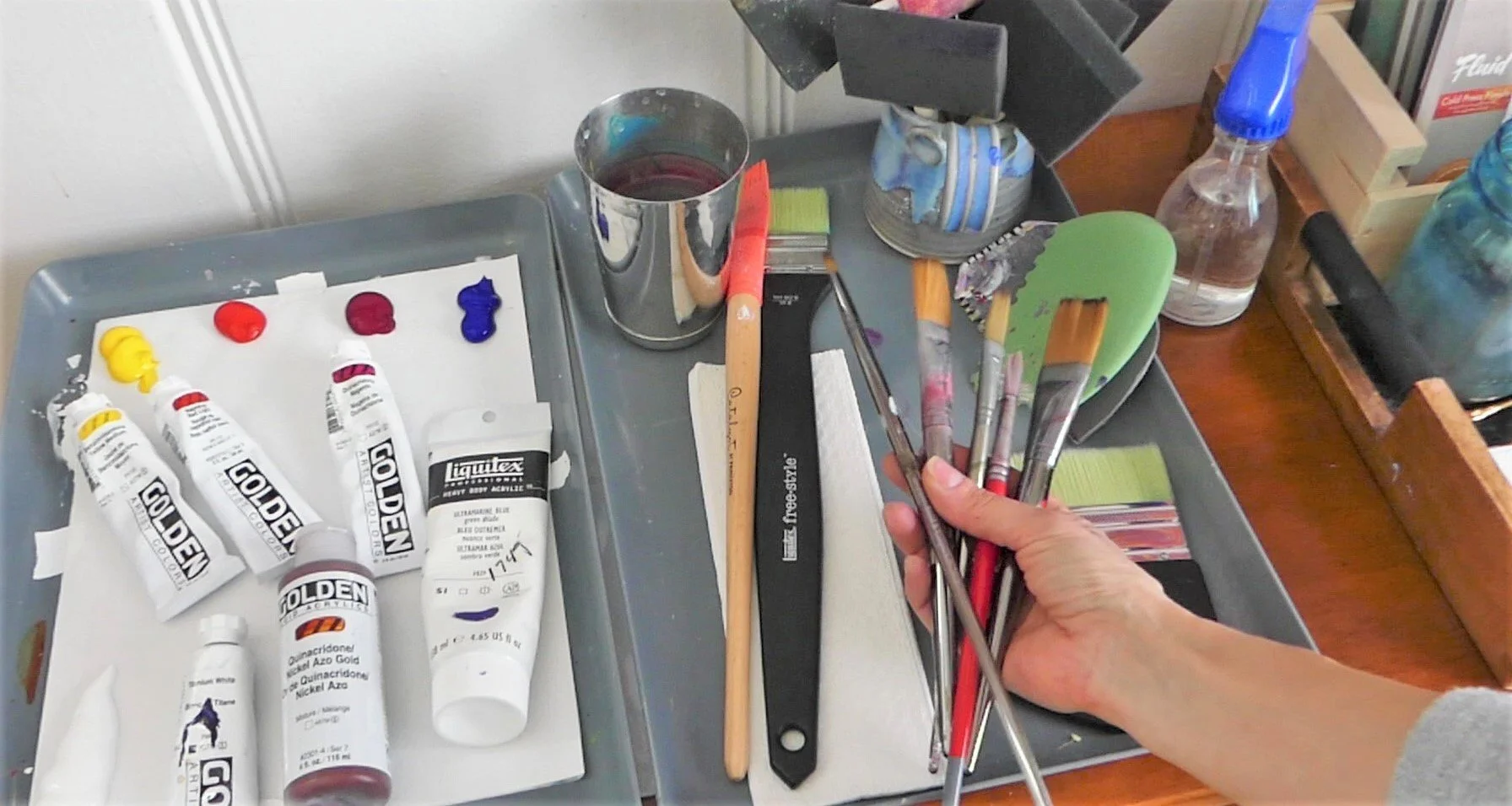 Live class: Mixed Media Sketchbook - Project 4