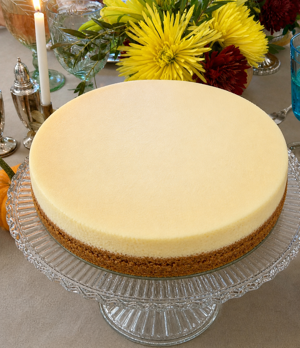 DECADENT NY CHEESECAKE