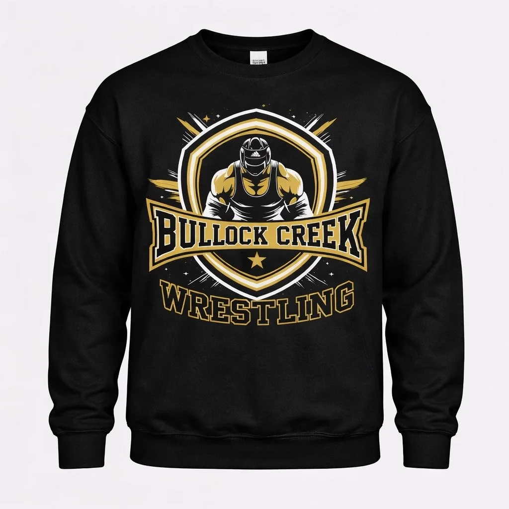 Bullock creek wrestling crewneck