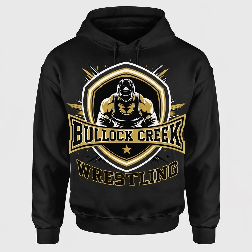 Bullock creek wrestling hoodie