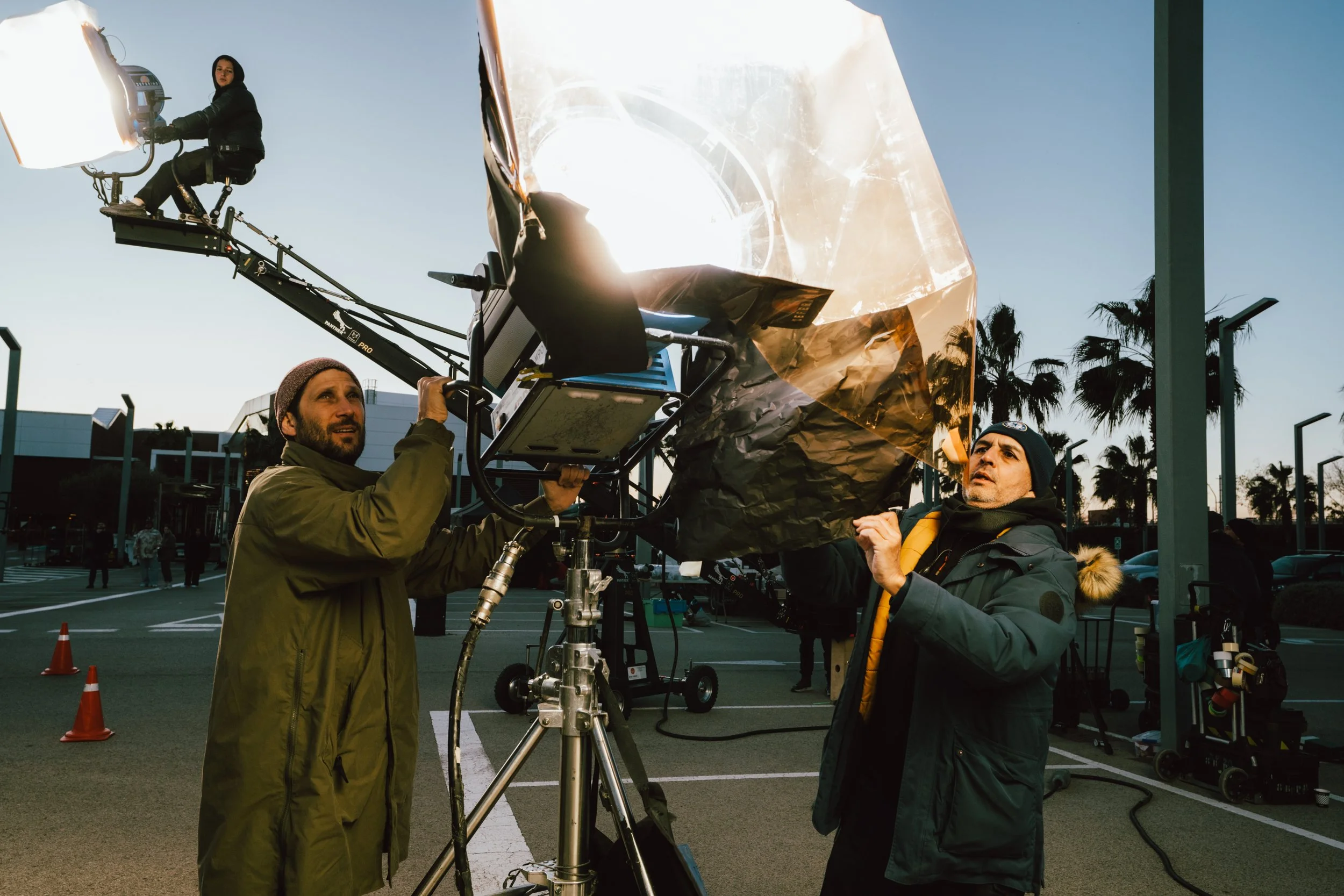 Behind the scenes of Rockstar Energy You Can Own Any Moment campaign