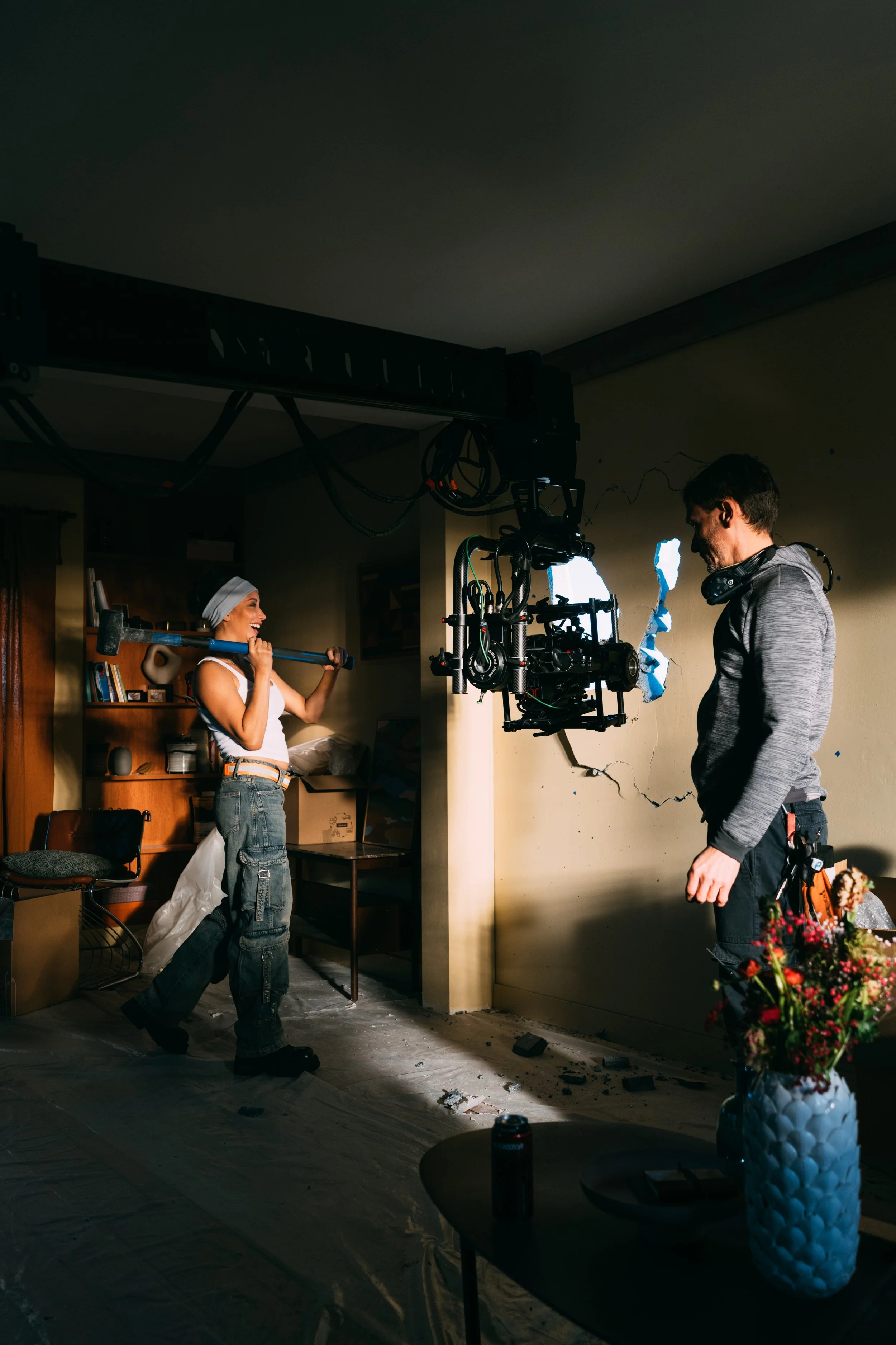 Behind the scenes of Rockstar Energy You Can Own Any Moment campaign