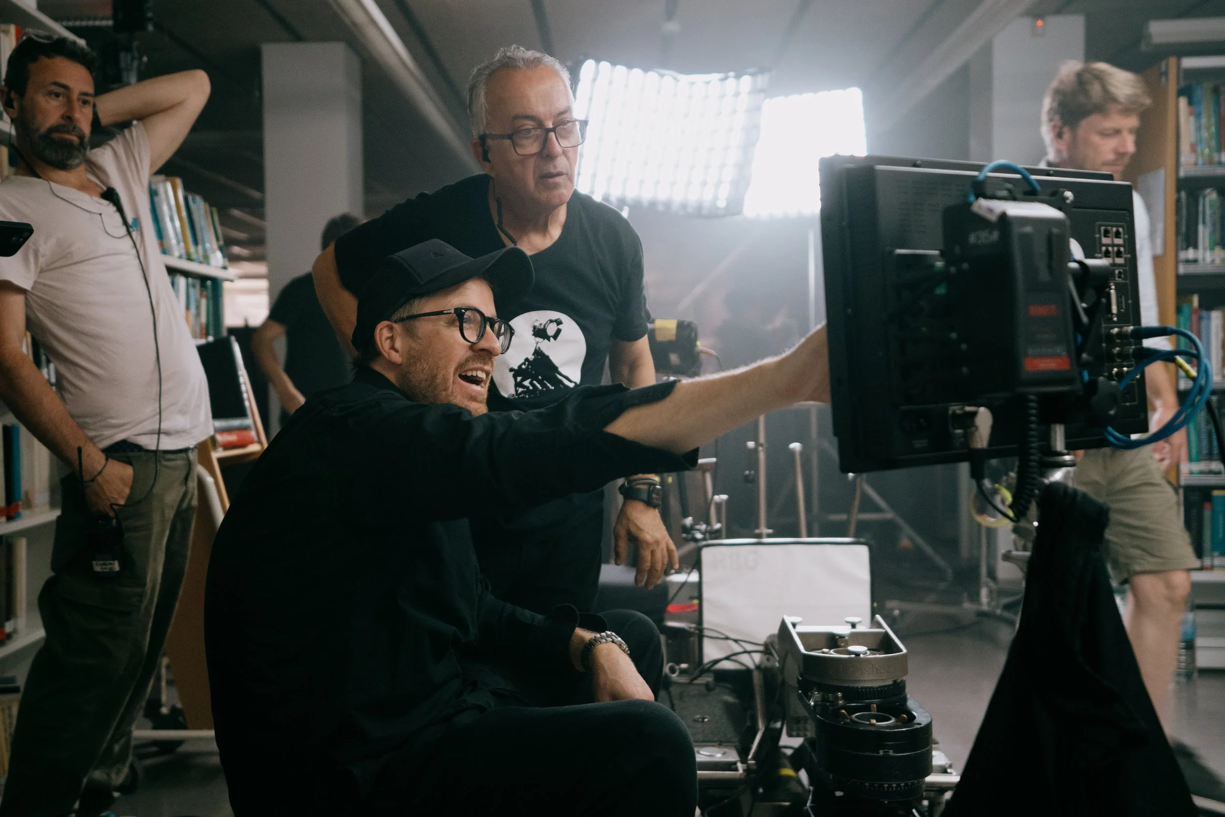 Behind the scene photos of Tubi campaign