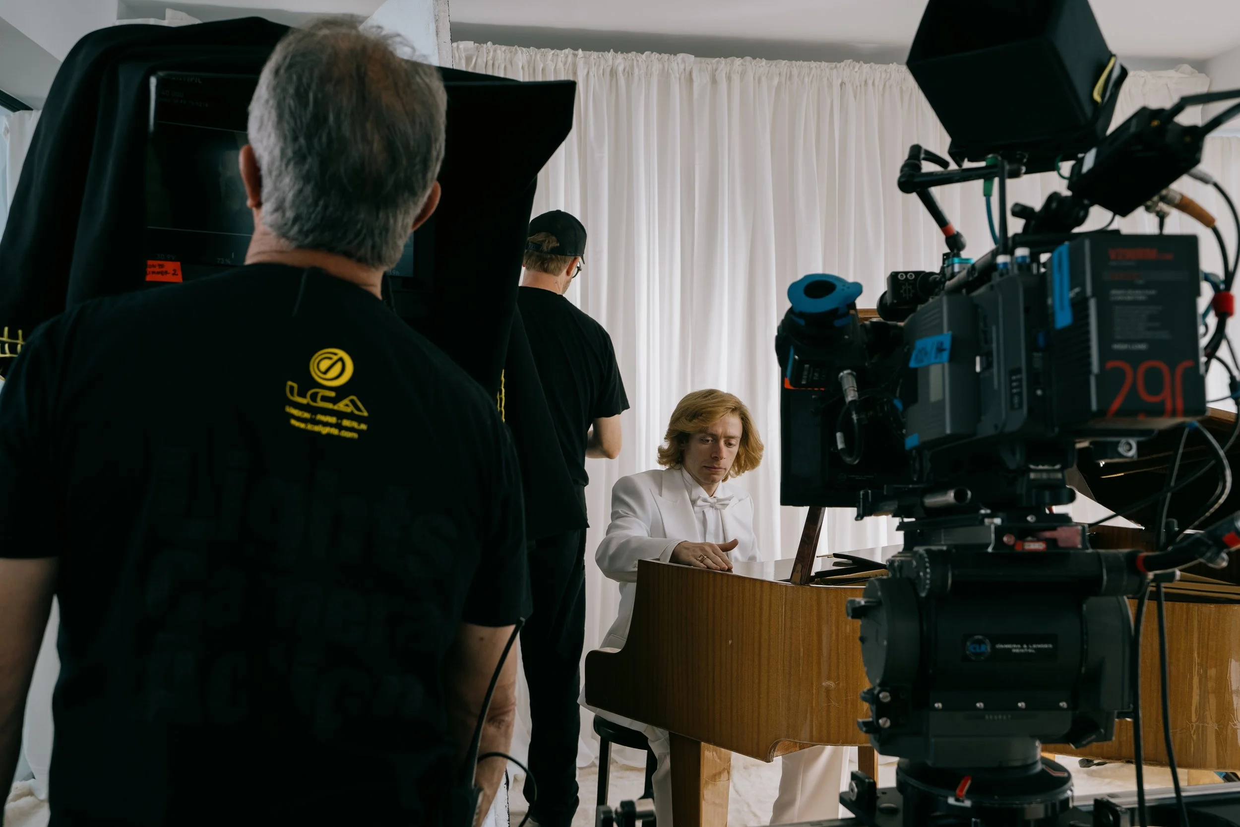 Behind the scene photos of Tubi campaign