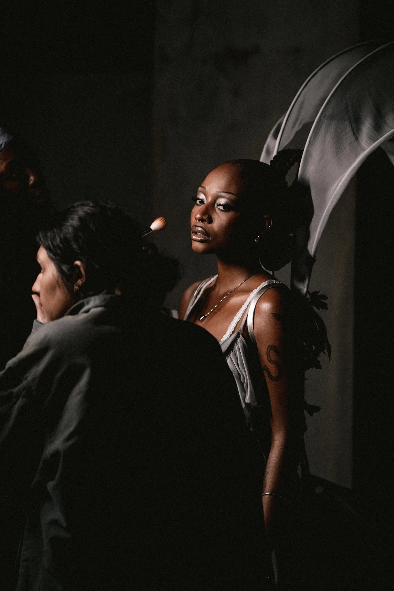 Behind the scenes of the Victoria's Secret: The Tour '23 fashion event on Prime Video. 