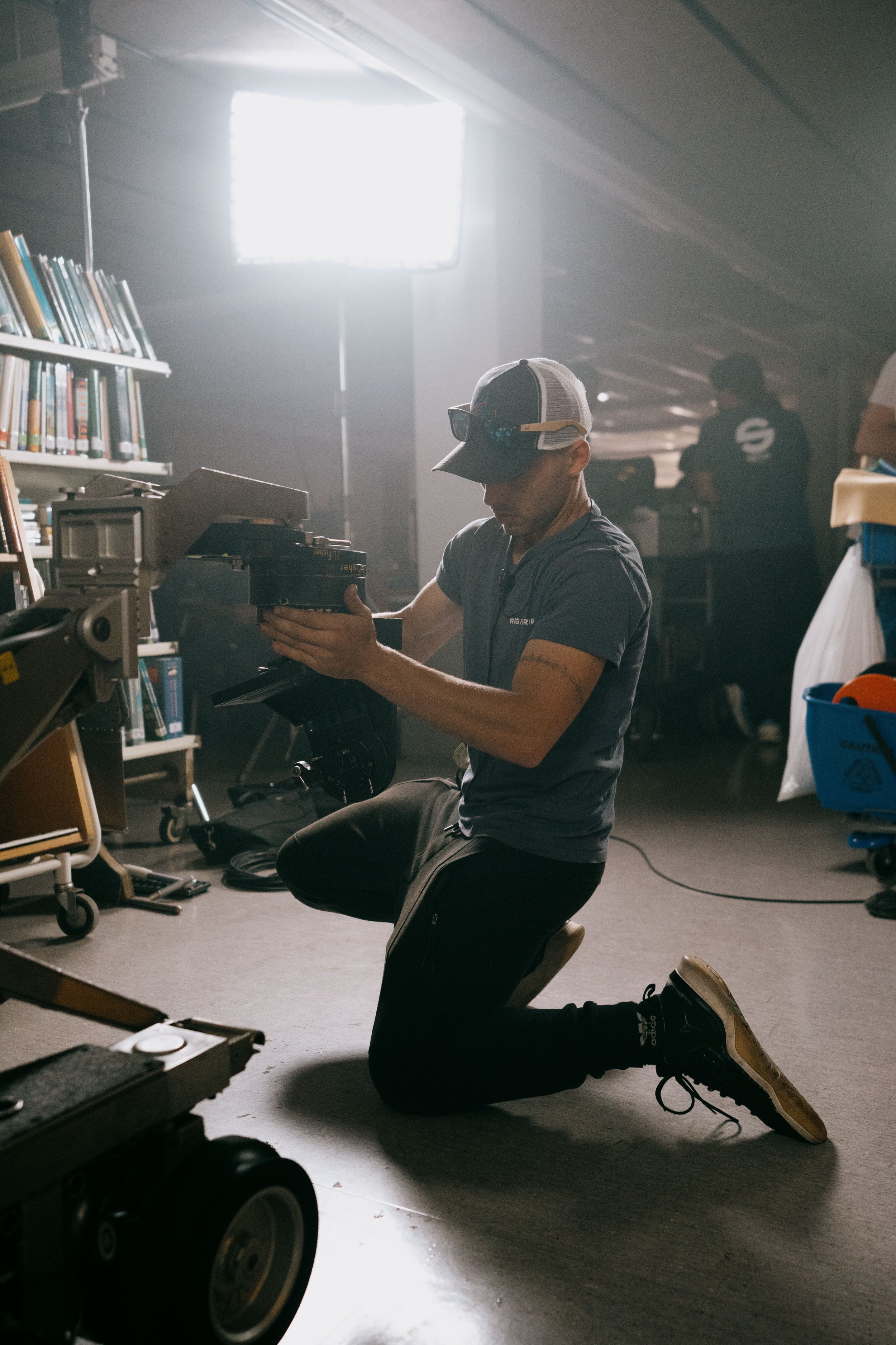 Behind the scene photos of Tubi campaign