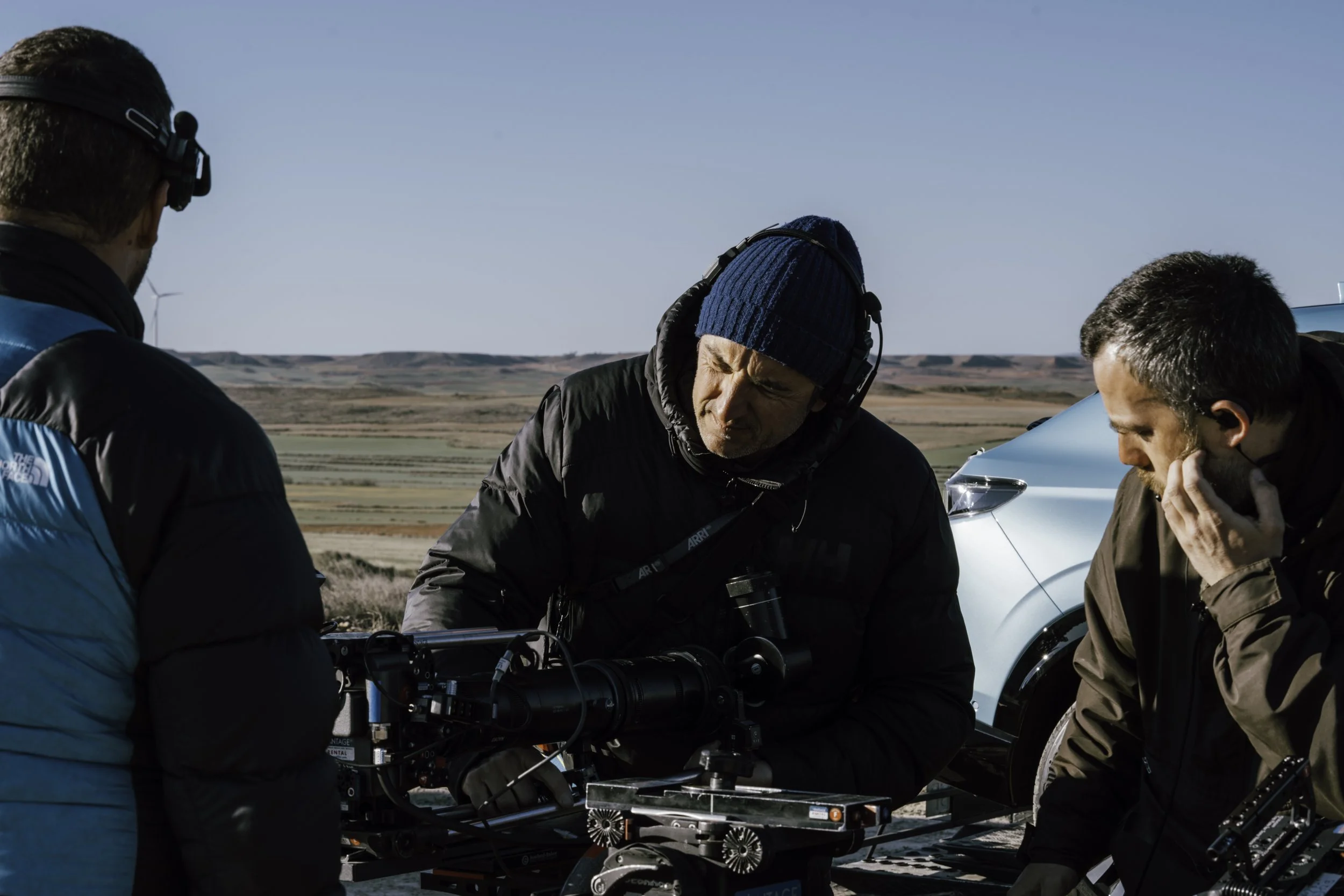 Behind the scenes photos of Hoda campaign