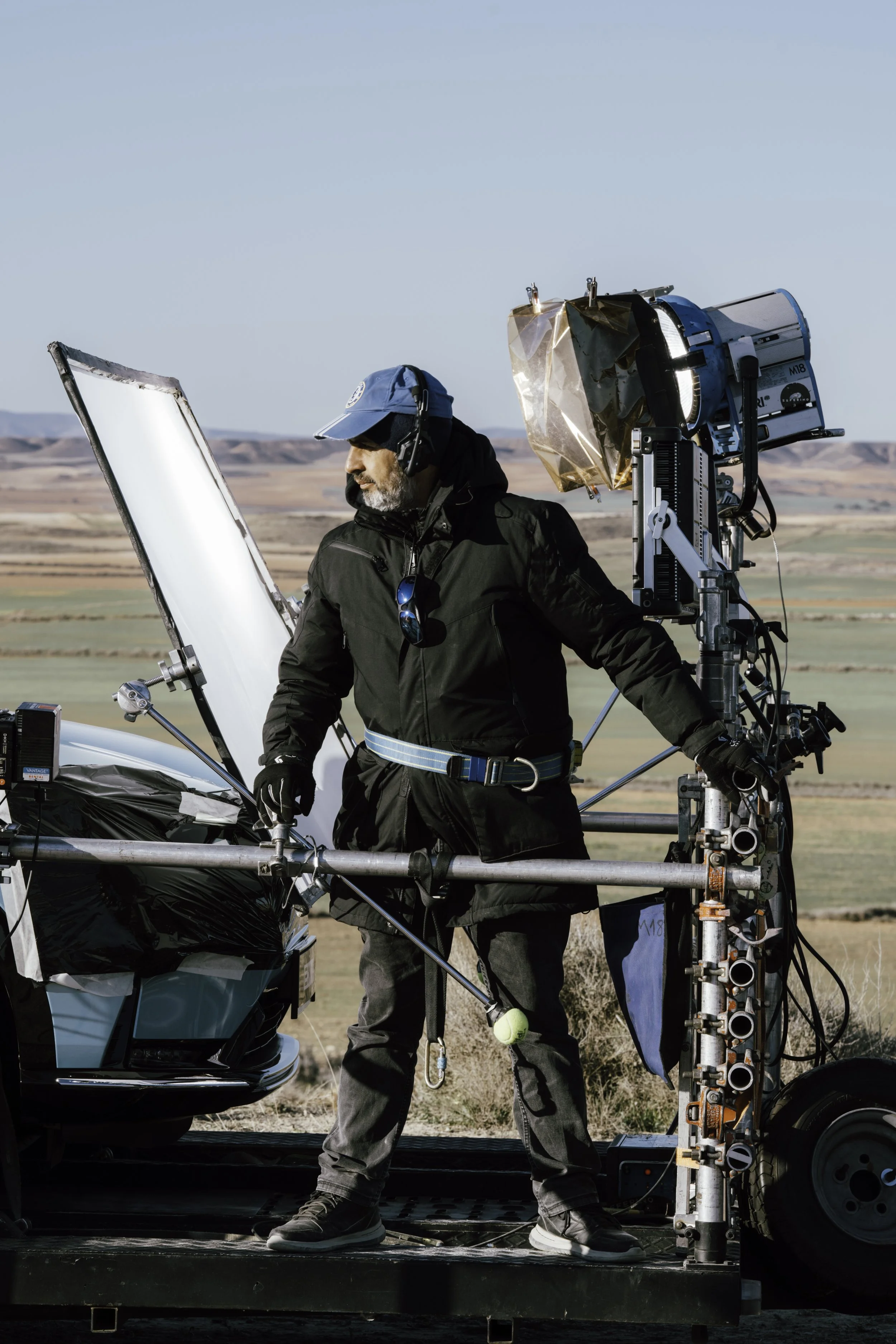 Behind the scenes photos of Hoda campaign