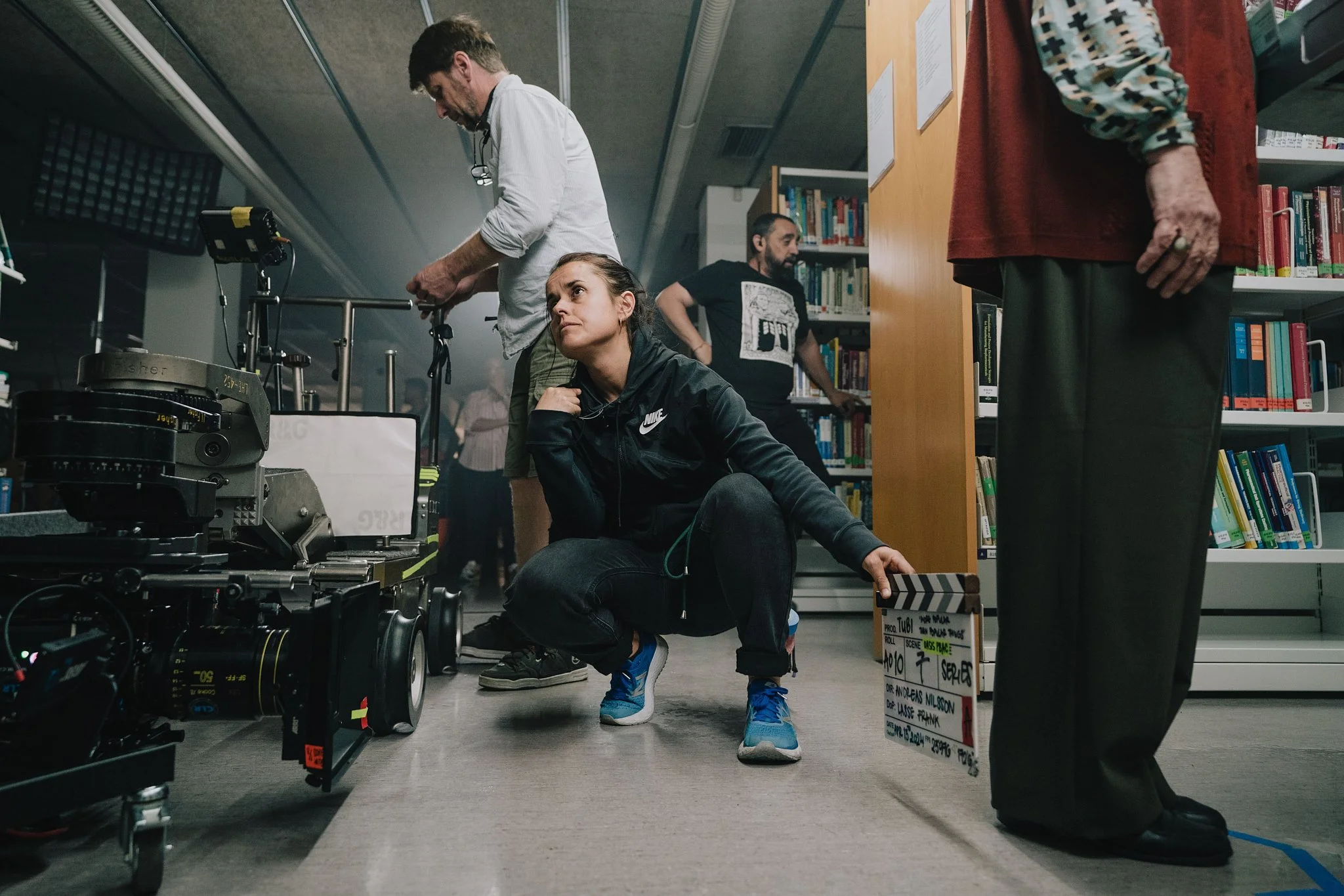 Behind the scene photos of Tubi campaign