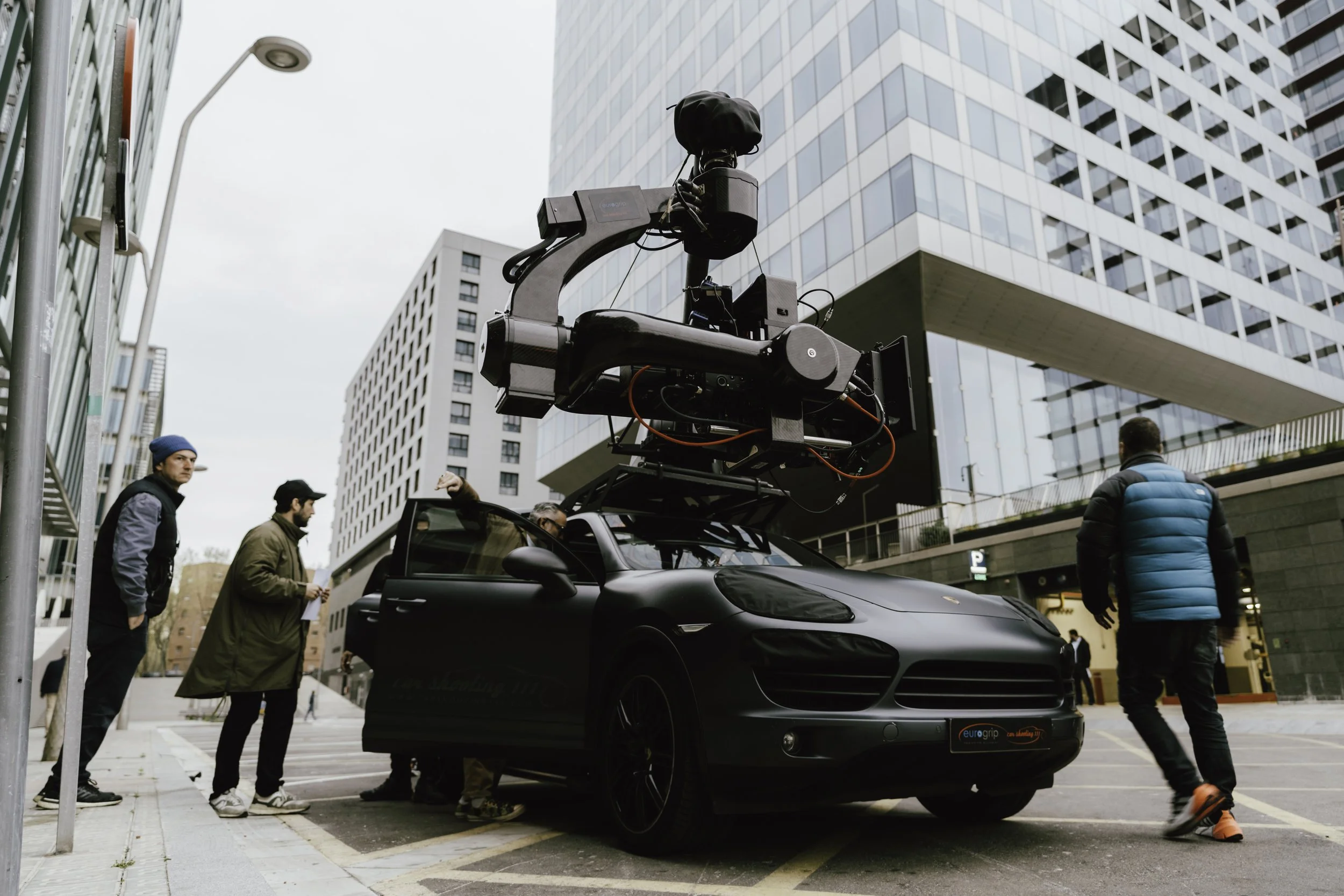 Behind the scenes photos of Hoda campaign