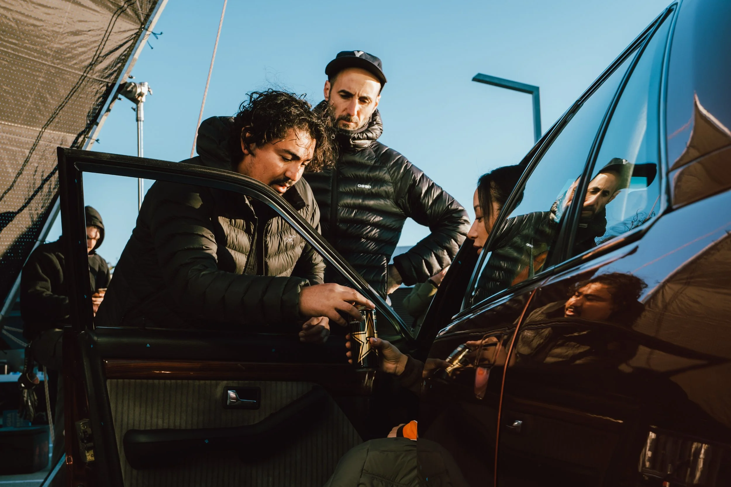 Behind the scenes of Rockstar Energy You Can Own Any Moment campaign