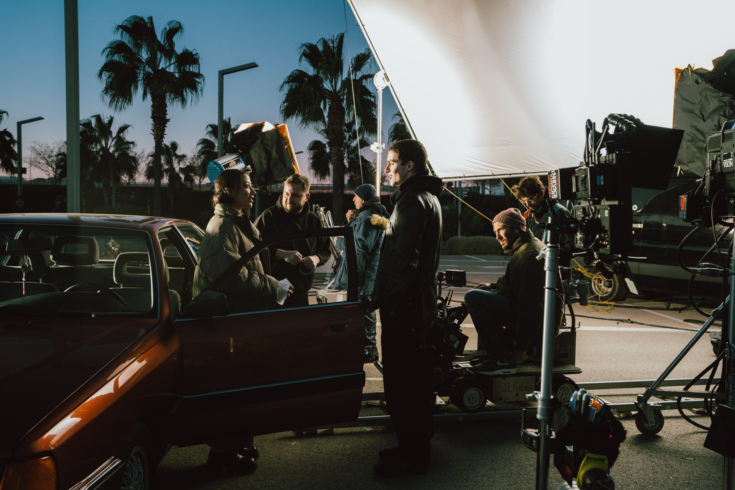 Behind the scenes of Rockstar Energy You Can Own Any Moment campaign